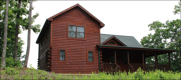 Professional Log Home Borate Application  Holmes County, Ohio