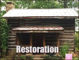 Historic Log Cabin Restoration  Holmes County, Ohio